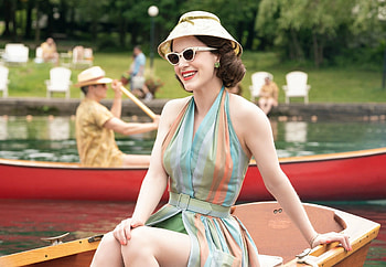 The Marvelous Mrs. Maisel, Emmy-winning series, Witty humor, Quirky characters HD wallpaper
