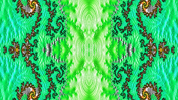 Trippy Psychedelic Fractal, trippy, psychedelic, aesthetic, green, Abstract, fractal, abstract green HD wallpaper