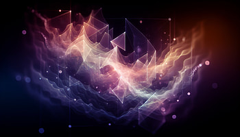 Abstract Neon Waves, Abstract, Digital Art, colorful, geometry HD wallpaper