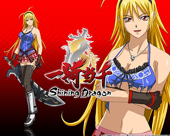 anime girl, ikki, tousen HD wallpaper