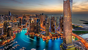 Dubai City HD wallpaper