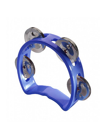 Plastic cutaway mini tambourine, Blue color HD phone wallpaper