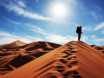 Landscape, People, Desert HD wallpaper