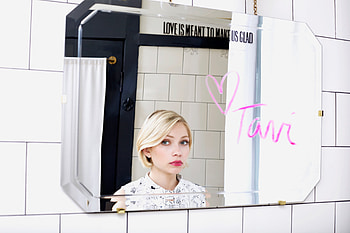 Tavi Gevinson, tavi-gevinson, celebrities, girls, mirror HD wallpaper