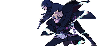 Anime boyes, Boruto Uzumaki, Sasuke Uchiha HD wallpaper