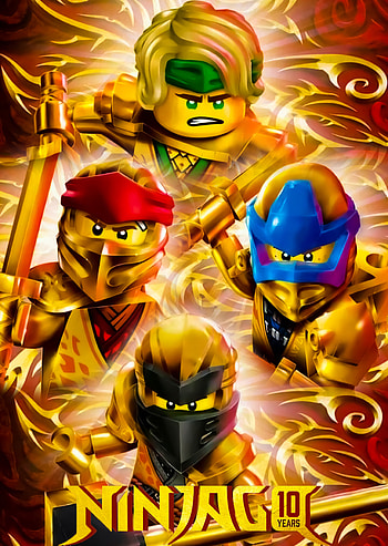 Golden Ninja's, action_figure, cartoon HD phone wallpaper