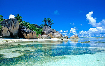 Landscape, Sea, Beach HD wallpaper