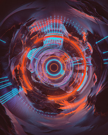Art, Circles, Planet, Imagination HD phone wallpaper