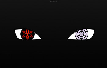 eyes, Naruto, Naruto, Sasuke Uchiha, Sharingan, Rinnegan, Sasuke Eternal Mangekyou Sharingan HD wallpaper