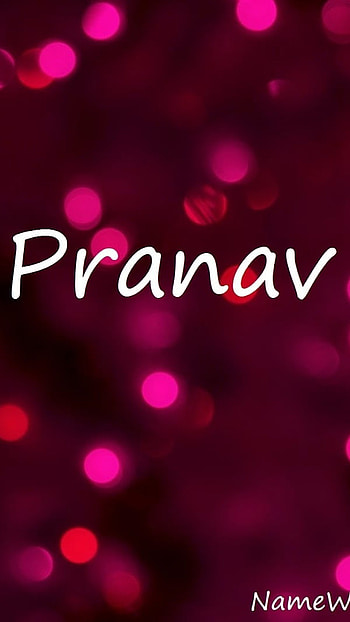 P Name, Pranav, Beautiful Background HD phone wallpaper