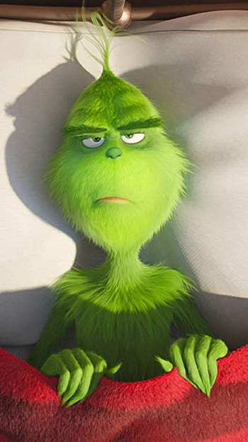 The Grinch movie poster, 2022 release, Stunning artwork, Festive anticipation HD phone wallpaper