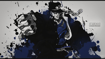 Anime - Jojo's Bizarre Adventure Jotaro Kujo HD wallpaper