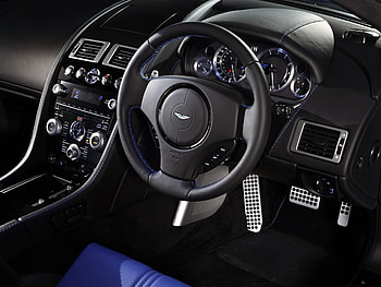 Interior, Aston Martin, Cars, Steering Wheel, Rudder, Salon, Speedometer, 2011, V8, Vantage HD wallpaper