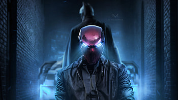 Red Hood And Batman, red-hood, batman, superheroes, deviantart, artwork HD wallpaper