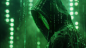 Matrix Hacker, hacker, Matrix, technology HD wallpaper