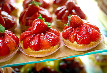 Delicious, sweet, strawberry, tasty, fresh HD wallpaper