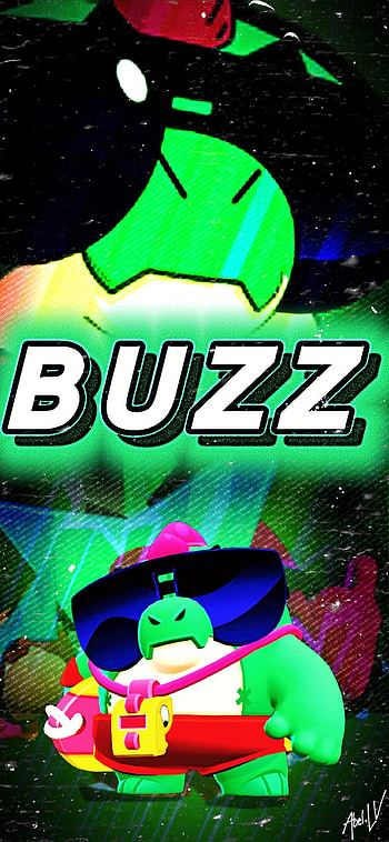Buzz Brawl Stars, art, green, Cocodrillo HD phone wallpaper