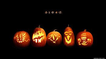 Halloween Pumpkins, pumpkins, halloween, jack o lantern, graphy HD wallpaper