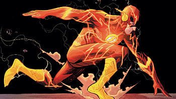 Comic, Flash HD wallpaper