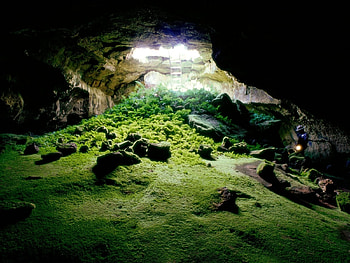Landscape, Caves HD wallpaper