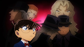 Detective Conan, Gin, , Suspenseful moments HD wallpaper