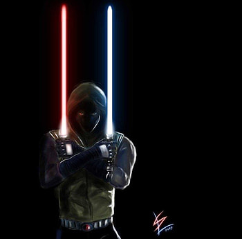 Tobi: Sith or Jedi, mask, jedi, tobi, dark, madara, darkness, sharingan, uchiha madara, lightsaber, anime, akatsuki, rinnegan, naruto, sith HD wallpaper