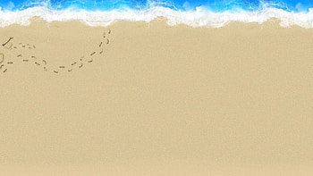 Aerial view, Footprints in the Sand HD wallpaper