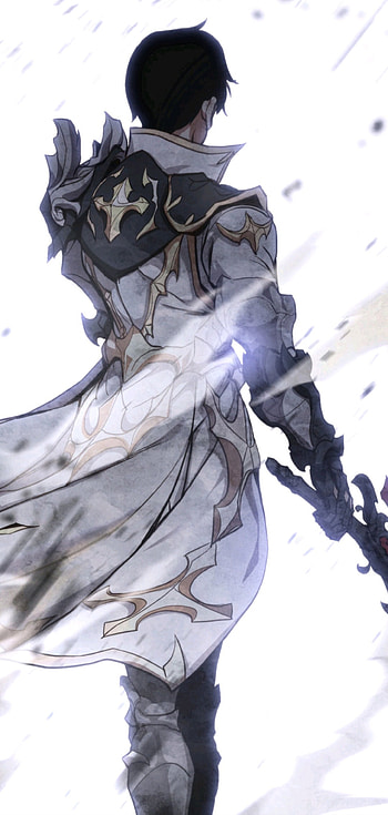 Anime Boy, sky, art, manhwa, warrior, anime_boy HD phone wallpaper