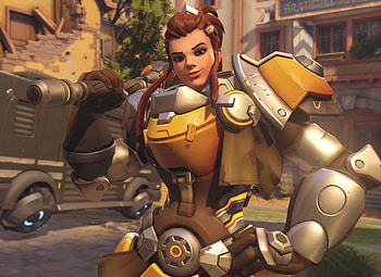 Overwatch, Brigitte Lindholm, video game HD wallpaper