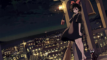 Kiki's Delivery Service, Lofi , Studio Ghibli aesthetic, Cozy anime HD wallpaper