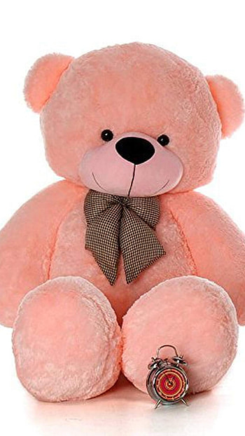 Pink Teddy Bear, Pretty HD phone wallpaper