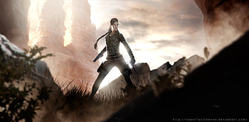 Tomb Raider Fanart , tomb-raider, lara-croft, games, artist, artwork, digital-art, deviantart HD wallpaper