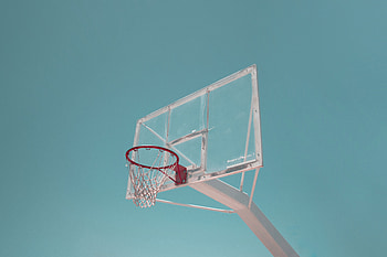 Basketball, Minimalism, Basketball Ring, Basketball Hoop, Basketball Net, Basketball Grid HD wallpaper