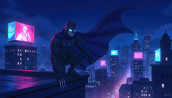 Batman Muskrat, batman, superheroes, artwork, art, digital-art, deviantart HD wallpaper