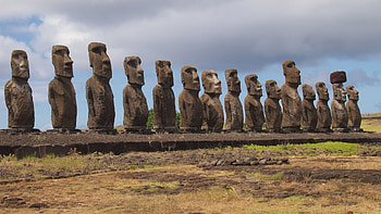 Moai stone marvels, Easter Island's magic, Captivating , World HD wallpaper