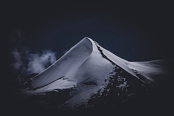 Grey Mountain Range , mountains, landscape, nature HD wallpaper