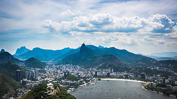 Rio de Janeiro, , Brazilian Flag HD wallpaper