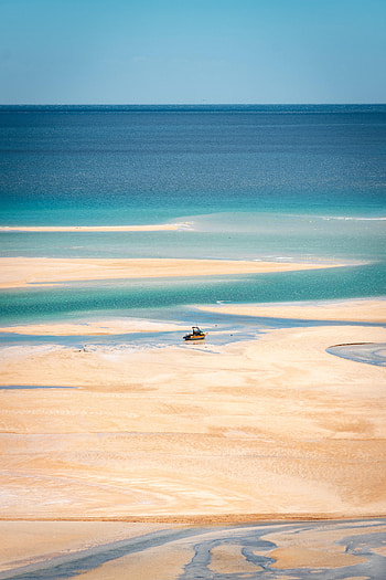 Nature, Sky, Sea, Beach, Horizon, Boat HD phone wallpaper