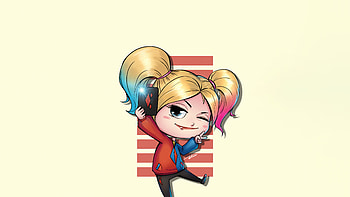 Q Hero Harley Quinn, harley-quinn, superheroes, artwork, art, digital-art, artstation HD wallpaper