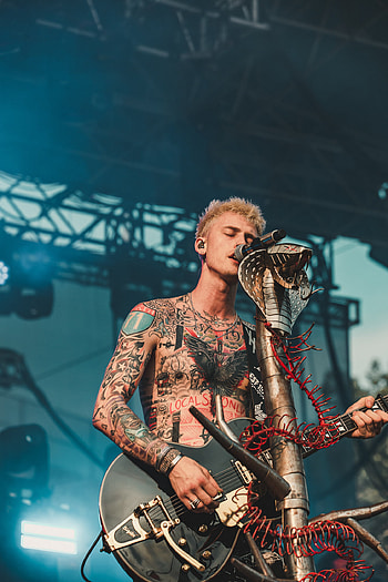 Bunbury Music Festival 2019, Machine Gun Kelly HD phone wallpaper