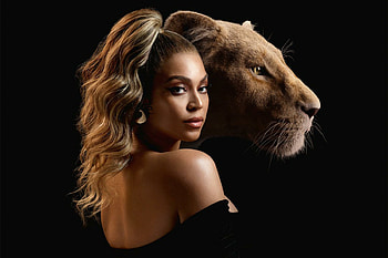 Beyonce and Lion, Beyonce HD wallpaper