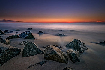Amazing Sunset, sky, nature, land, sunset HD wallpaper