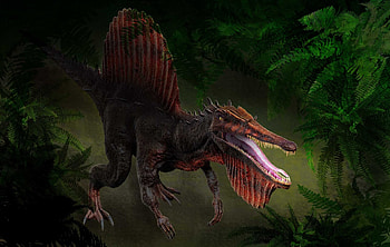 Artstation spinosaurus, Digital creation, Artist portfolio, Dinosaur artwork HD wallpaper