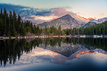 Bear Lake Reflection At Rocky Mountain National Park , lake, national-park, nature HD wallpaper