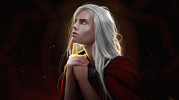 The Light Came, portrait, artist, artwork, digital-art, deviantart HD wallpaper