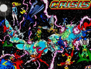 Crisis On Infinite Earths, DC Comics, Villains, Superheroes, Comics HD wallpaper