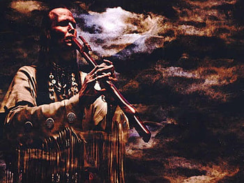 the music maker, flute, indian, tatanka HD wallpaper