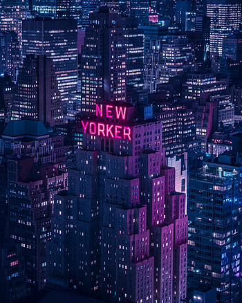 New York Aesthetic, Travels, Purple HD phone wallpaper
