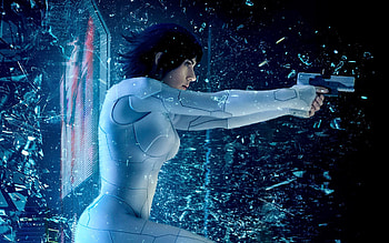 Ghost in the Shell, Ghost, movies, 2017, Shell HD wallpaper