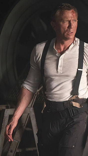 No Time to Die, Daniel Craig, Movies HD phone wallpaper